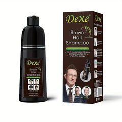Instant Hair Dye Shampoo 3-in-1 Natural Colors - Lasts 30 Days