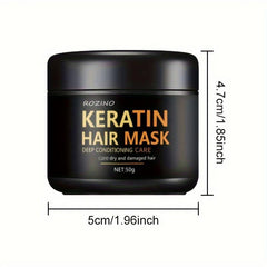 Keratin Hair Mask - Deep Conditioning Treatment for Dry and Damaged Hair