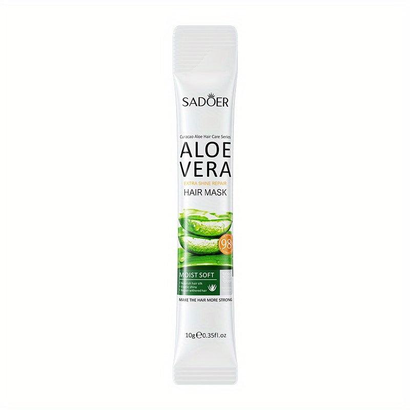 Aloe Hair Mask Plant Extract Hair Care Mask Strengthens Hair