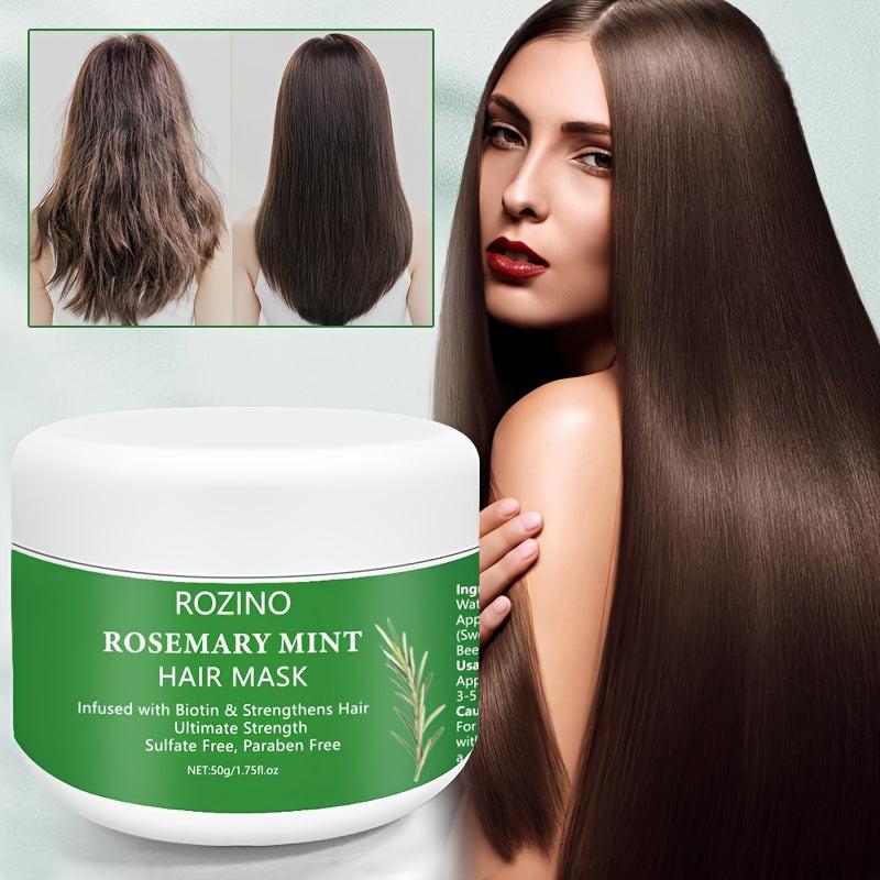 Rosemary Mint Hair Mask for Dry Hair