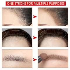 Waterproof Hair Shadow Powder Stick for Root Cover Up and Eyebrow Concealer