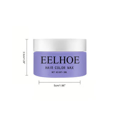 Washable Temporary Hair Wax for Natural Hair Styling - Halloween Hair Dye Cream