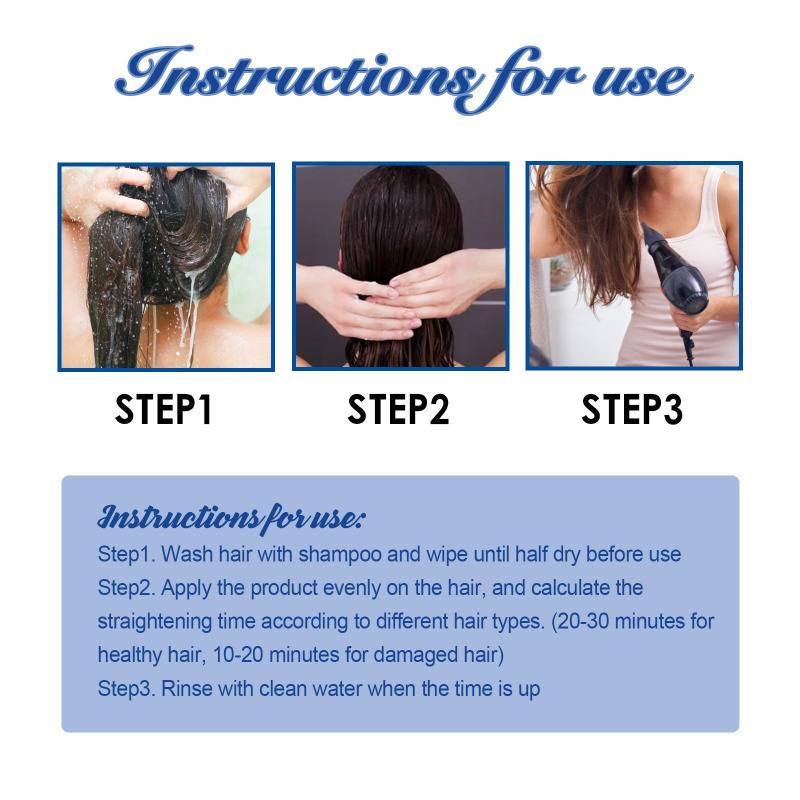100ml Protein Straightening Cream for Healthy Hair