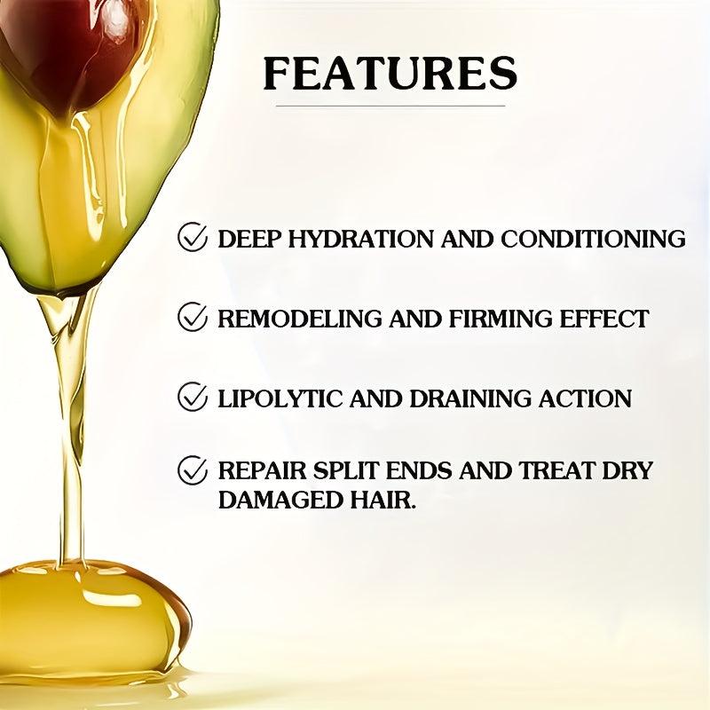 Avocado Coconut Hair Film Shea Butter Coconut Softens Hair All Hair Types