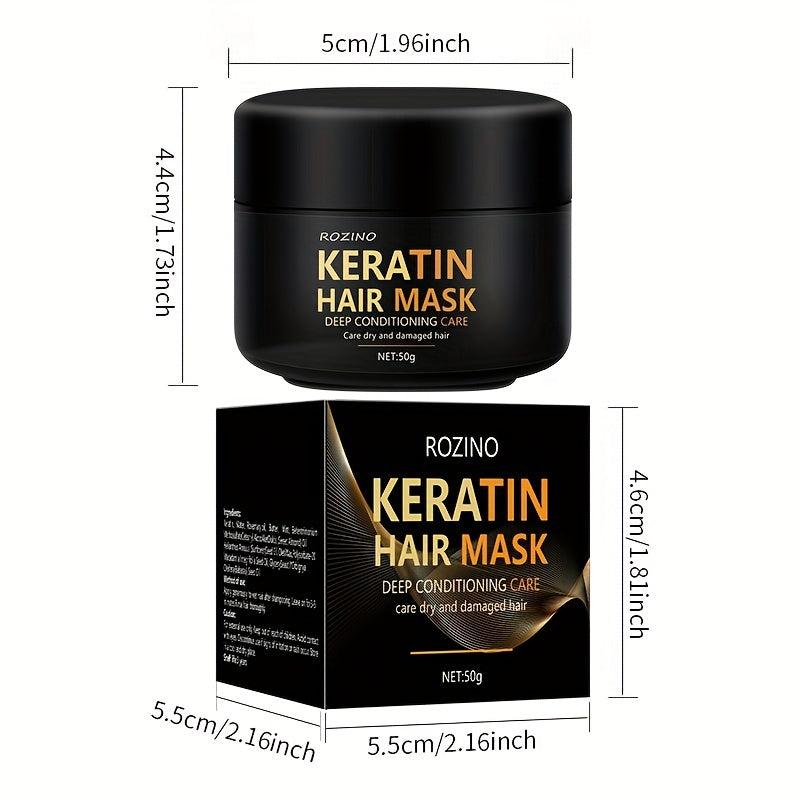 Keratin Hair Mask Deep Conditioning Softens Hair