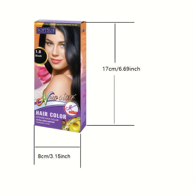 Long Lasting Hair Kit With Cream & Developer