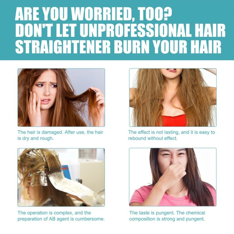 Collagen Hair Cream Straightening Cream Smoothing Collagen Hair Straightener
