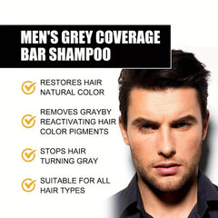Gray Hair Reverse Bar Natural Grey Hair Removal Soap