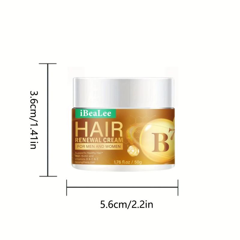 Hair Renewal Cream Vitamins Keratin Biotin Collagen Coconut Hydrating Hair Cream