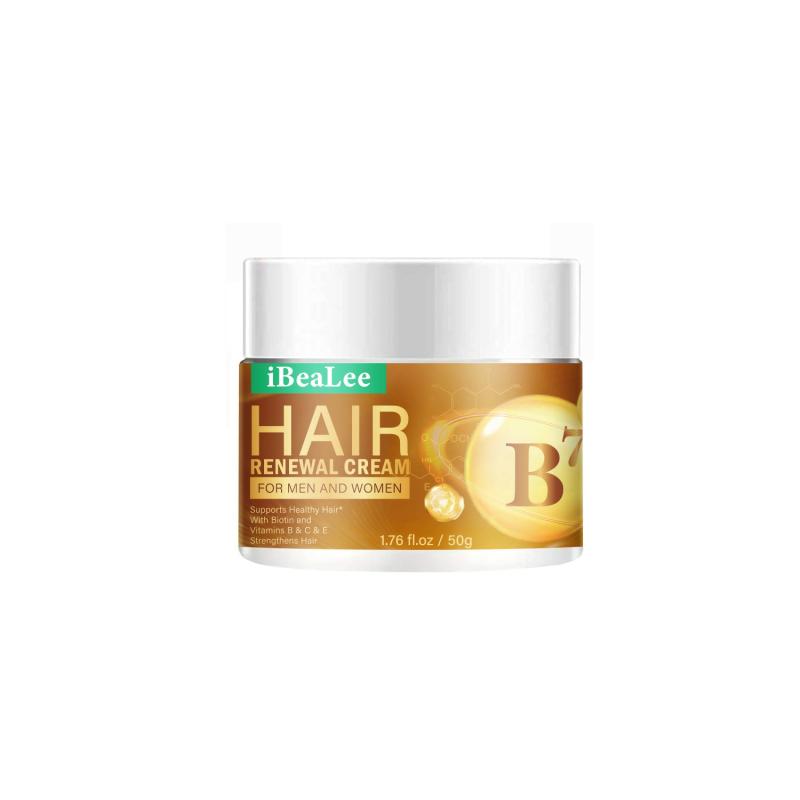 Hair Renewal Cream Vitamins Keratin Biotin Collagen Coconut Hydrating Hair Cream