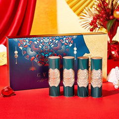 4-Piece Matte Velvet Long-Lasting Lipstick Set