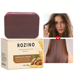 Oatmeal Almond Soap for Hair Wash