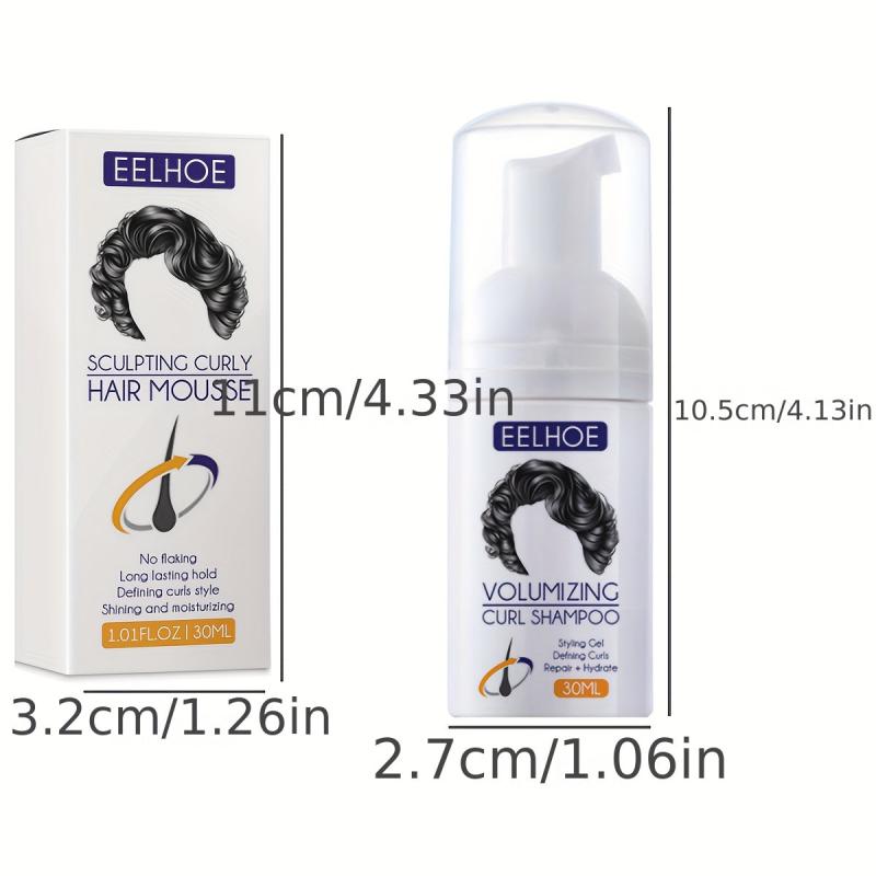 30ml Curl Boost and Frizz Control Styling Mousse