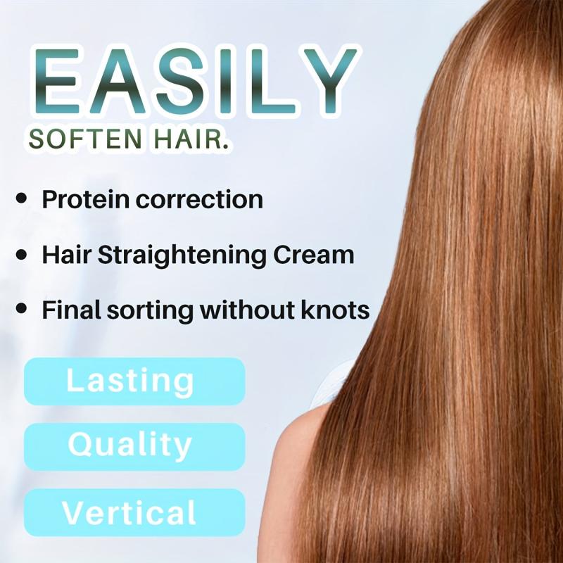 Protein Correcting Hair Straightening Cream 50g Smoothing Hair Care