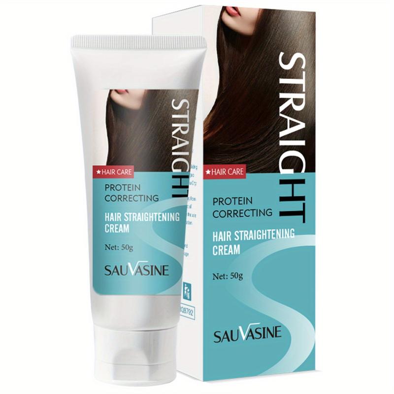 Protein Correcting Hair Straightening Cream 50g Smoothing Hair Care