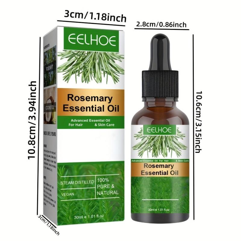 Rosemary Hair Care Essential Oil Natural Growth Shine Men Women