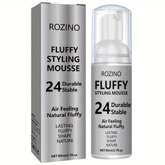 Grey Hair Styling Mousse - Moisturizing Care Foam - Natural Air Fluffy