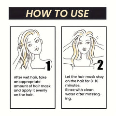 Hydrating Argan Hair Mask for Repairing Dry and Damaged Hair
