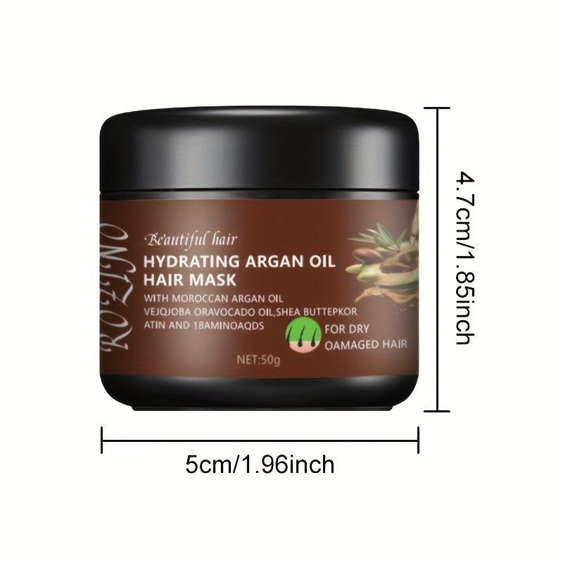 Hydrating Argan Hair Mask for Repairing Dry and Damaged Hair
