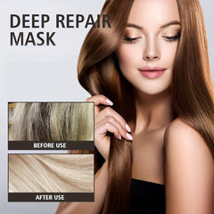 Keratin Repairing Hair Mask Moisturizing Mask Silk Smoothing Hair Mask