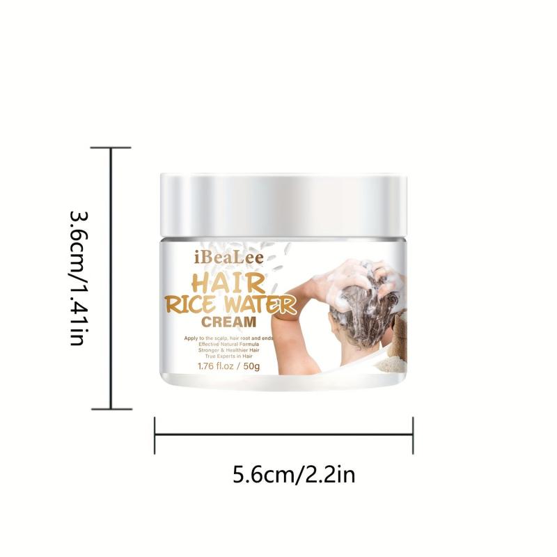 50g Rice Water Cream Hair Regeneration Cream Organic Hair Care
