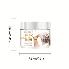 50g Rice Water Cream Hair Regeneration Cream Organic Hair Care