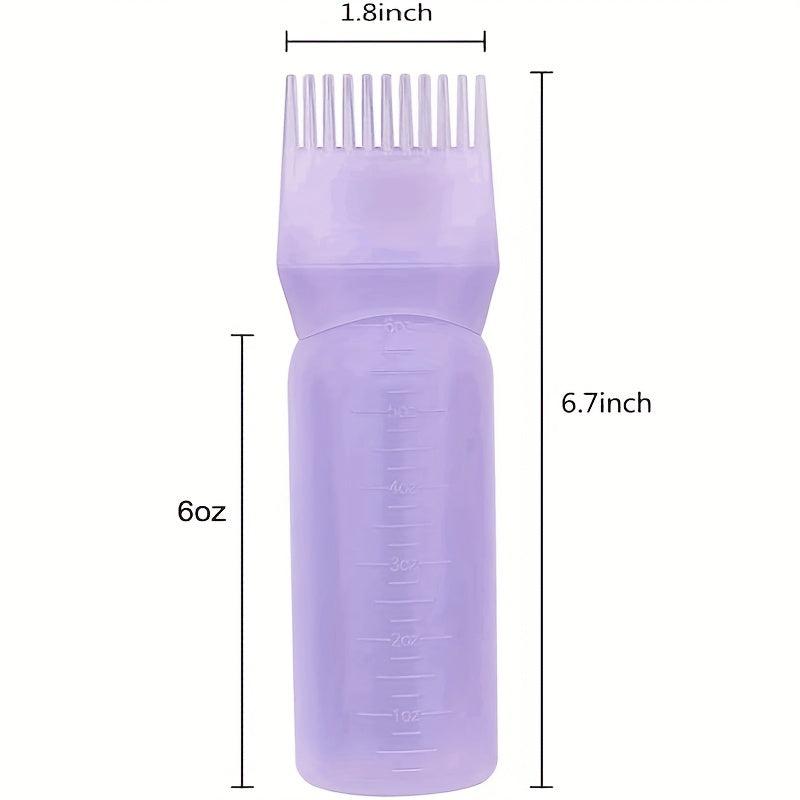Root Comb Styling Applicator Shampoo Bottle Hair Tools