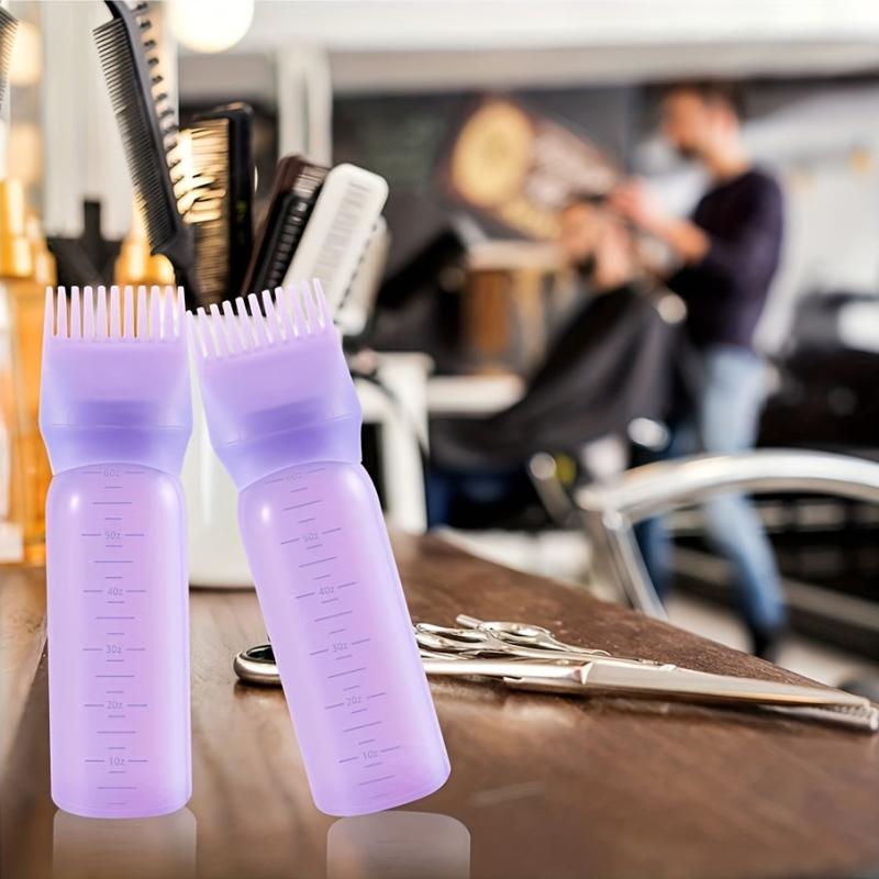 Root Comb Styling Applicator Shampoo Bottle Hair Tools
