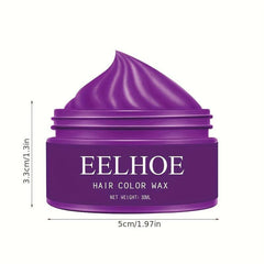 Colorful Granny Hair Wax Natural Fluffy Temporary Hair Wax