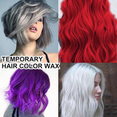 Colorful Granny Hair Wax Natural Fluffy Temporary Hair Wax
