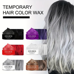 Colorful Granny Hair Wax Natural Fluffy Temporary Hair Wax
