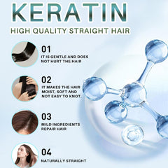 Protein Hair Straightening Cream Silk & Gloss for All Hair Types