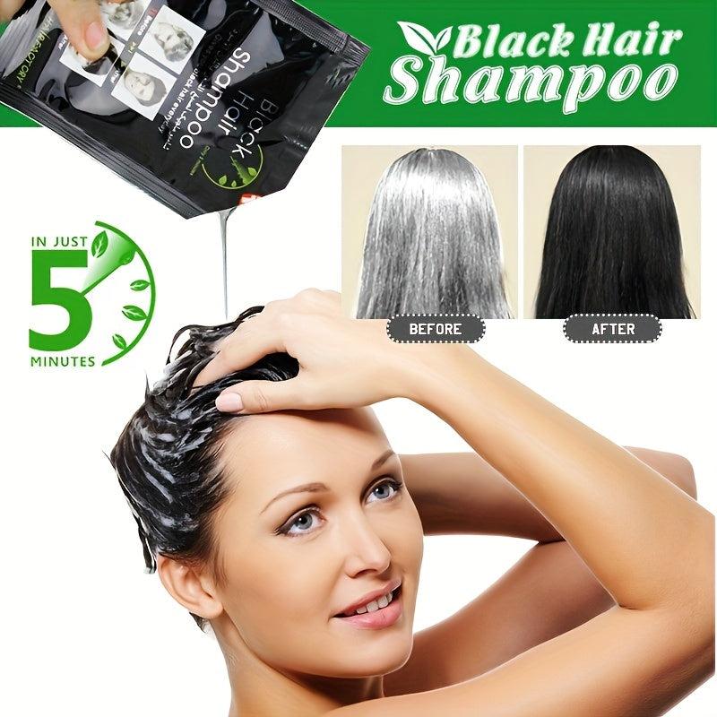 Natural Hair Dye Shampoo Semi Permanent Hair Cream 10pcs