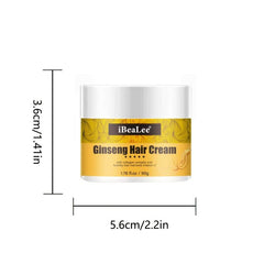50g Hair Cream Strengthens Healthy Hair with Ginger Essential Oil
