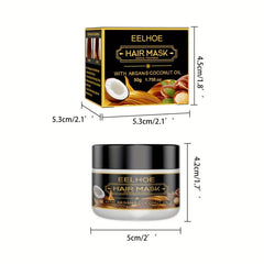 50g Hair Mask Conditioner Argan Coconut Deep Moisturizing Hair Care