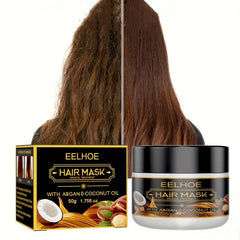 50g Hair Mask Conditioner Argan Coconut Deep Moisturizing Hair Care