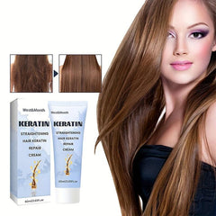 Keratin Smoothing Hair Cream Moisturizing Hair Mask
