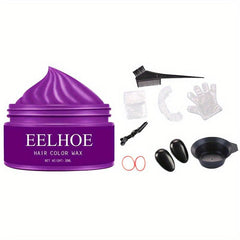 Temporary Hair Dye Wax Halloween Washable Hair Dye Cream