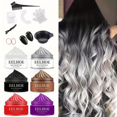 Temporary Hair Dye Wax Halloween Washable Hair Dye Cream