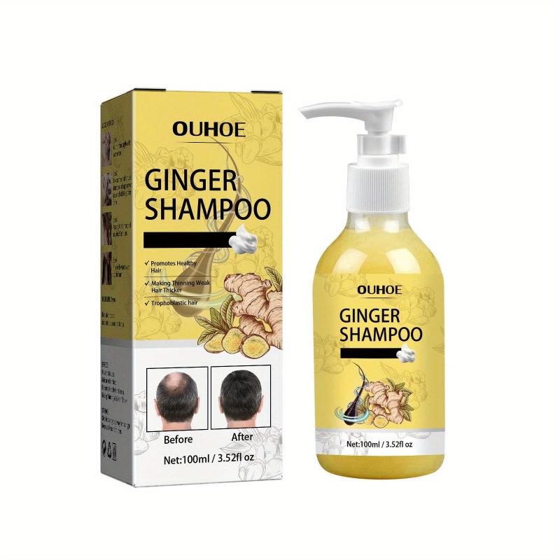 Ginger Hair Shampoo Natural Hair Care Conditioner All Hair Types