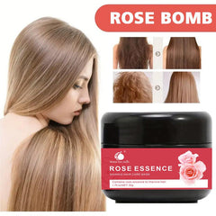 Rose Fragrant Hair Mask Cream, Smoothes & Repairs Hair
