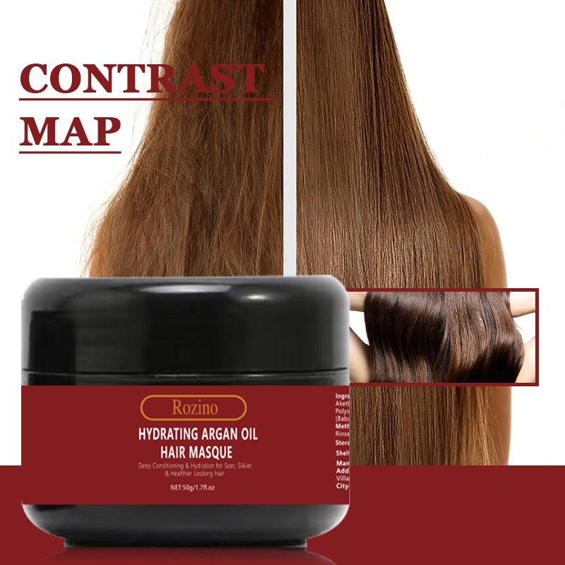50g Moroccan Nut Hair Mask Smoothens Moisturizes Repairs Damaged Hair