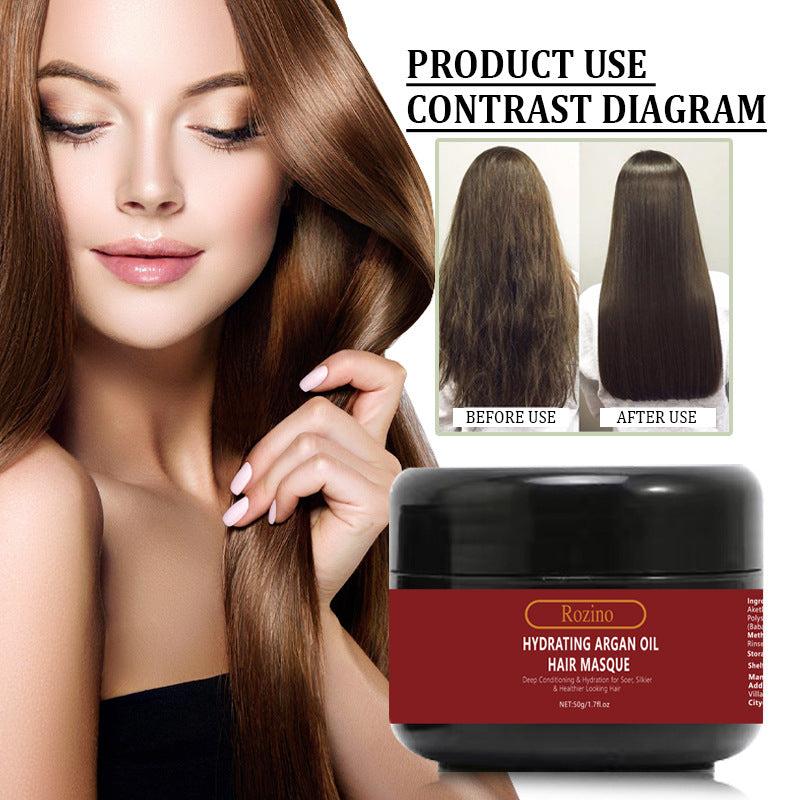 50g Moroccan Nut Hair Mask Smoothens Moisturizes Repairs Damaged Hair