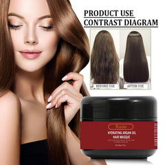 50g Moroccan Nut Hair Mask Smoothens Moisturizes Repairs Damaged Hair