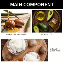 Shea Butter Fruit Hair Mask Deep Conditioning Hydrating Hair Care
