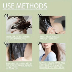 Rosemary Hair Mask for Dry Hair Repair Hyaluronic Acid Conditioner