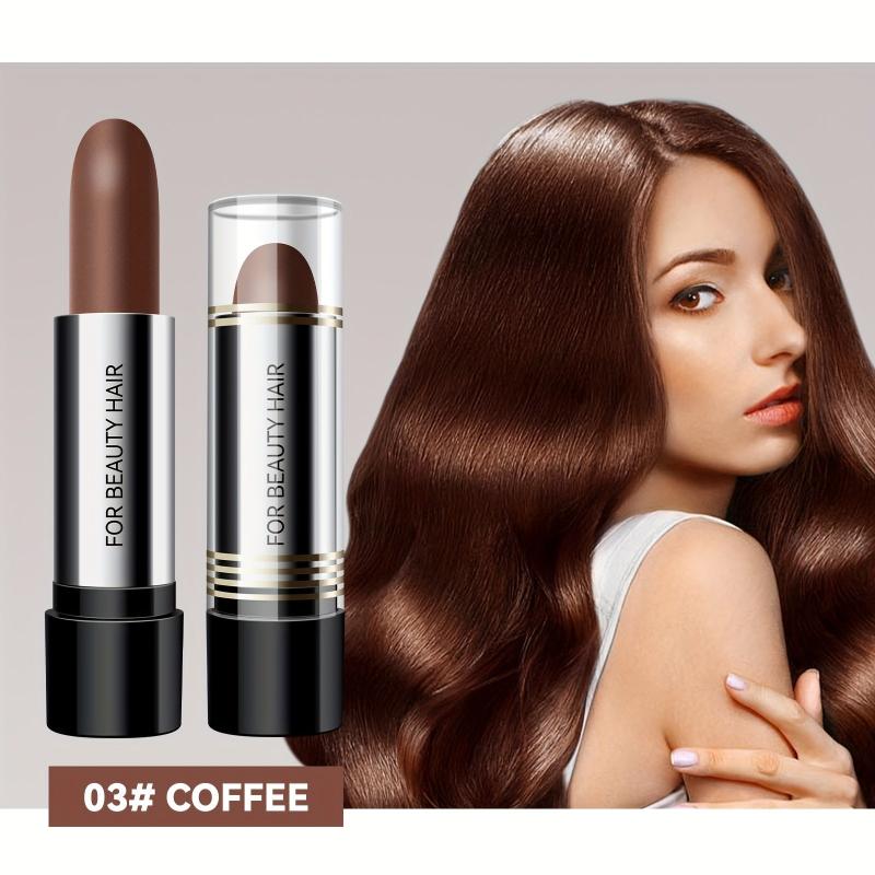 Lipstick Shaped Hair Touch Up Stick Temporary Hair Dye Pen