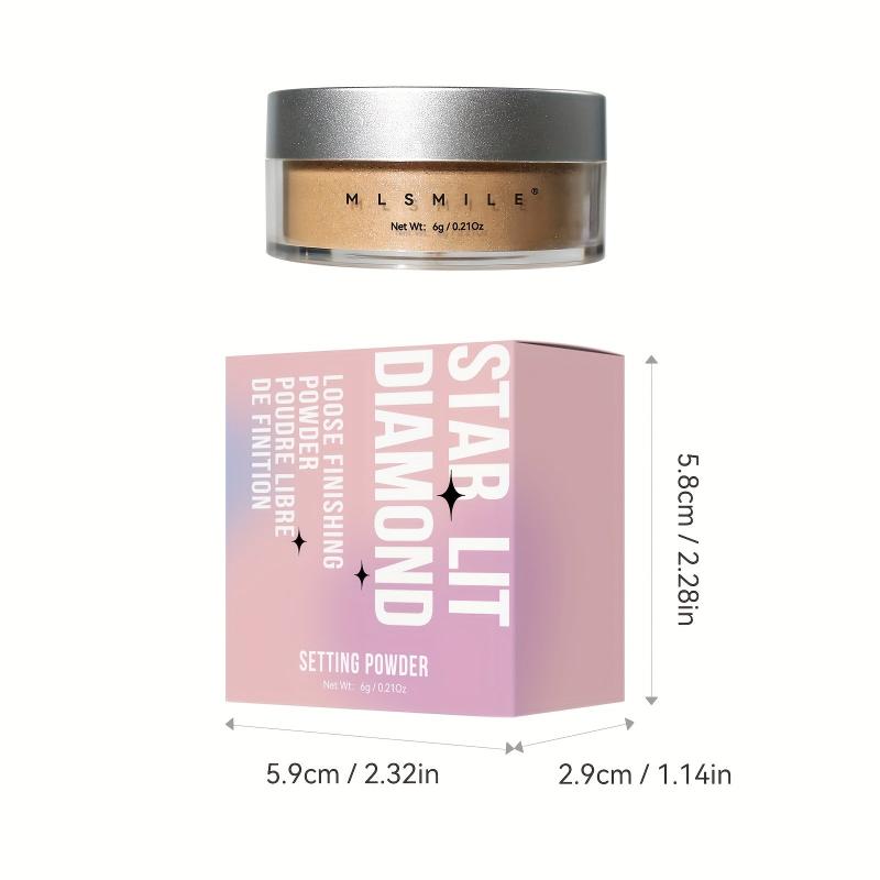 4 Colors Contouring Loose Powder Concealer And Setting Powder