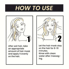 Shea Butter Hair Mask Cream - Hydrates & Repairs Hair - Hair Care