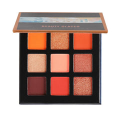 Avocado Mint 9 Eyeshadow Palette Matte & Pearly Eyeshadow Powder